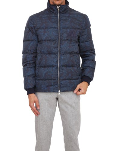 Чоловіча куртка ETRO GIUBBOTTO PIUMINO BLU