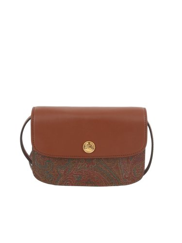 Женская кроссбоди ETRO BORSA DONNA TRACOLLA 19X14X4,5 MARRONE