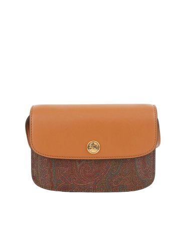 Женская кроссбоди ETRO BORSA DONNA TRACOLLA 19X14X4,5 CUOIO