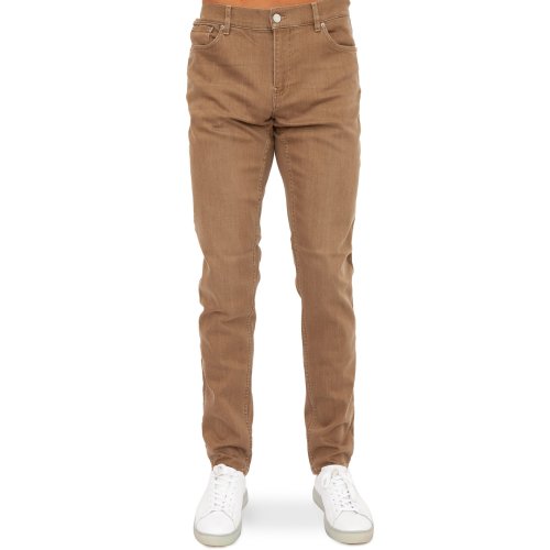 Мужские джинсы TRUSSARDI 5 POCKET 370 CLOSE BEIGE