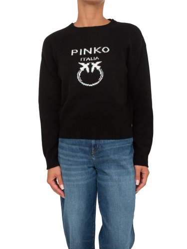 Жіночий светр  PINKO Maglia tricot NERO