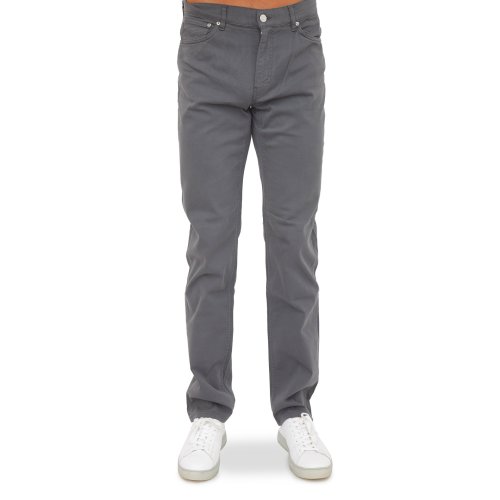Мужские повседневные брюки TRUSSARDI 5 POCKET 380 ICON GRIGIO