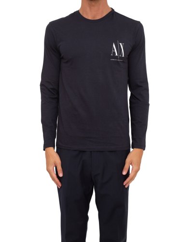 Чоловіча футболка ARMANI EXCHANGE  T-SHIRT BLU