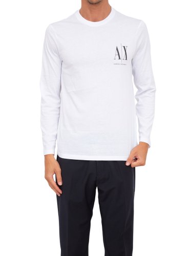 Чоловіча футболка ARMANI EXCHANGE T-SHIRT BIANCO