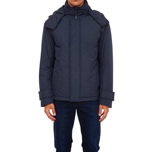Чоловіча куртка TRUSSARDI COAT RIPSTOP WR BLU