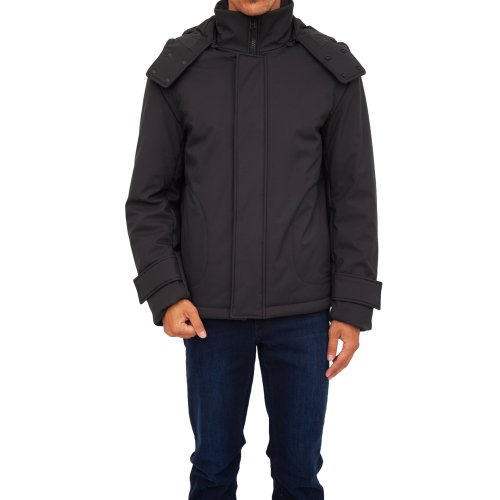 Чоловіча зимова куртка TRUSSARDI JACKET TECHNICAL NERO