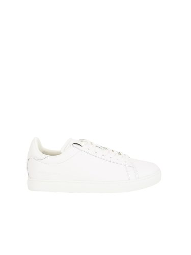 Мужские кроссовки ARMANI EXCHANGE SNK FOULARD COW LEAT BIANCO