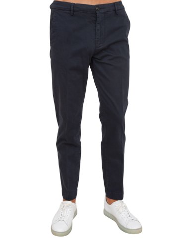Мужские повседневные брюки LIU JO  PANTA CHINO SLIM LIONEGABWASH BLU