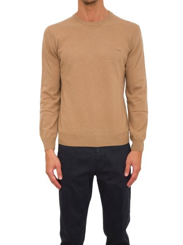 Мужской свитер HARMONT & BLAINE PARICOLLO BASIC CARDATO IN WO/WS BEIGE