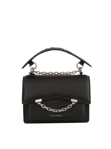Жіноча кросбоді K.LAGERFELD k/seven grainy sb NERO