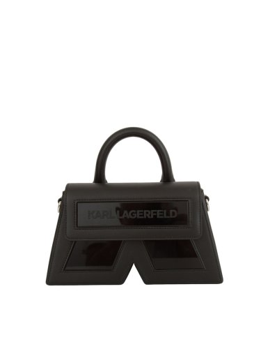 Жіноча сумка з ручками K.LAGERFELD k/essential k cb leather NERO