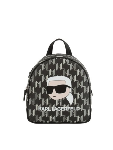 Женский рюкзак K.LAGERFELD k/ikonik 2.0 mono cc sm bp NERO