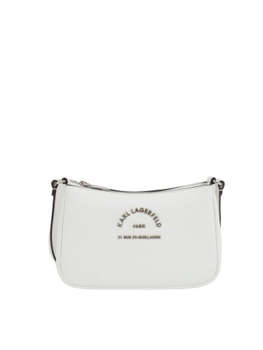 Женская кроссбоди K.LAGERFELD rsg metal sm zip cb BIANCO