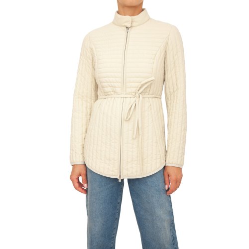 Жіноча куртка TRUSSARD QUILTED JACKET BEIGE