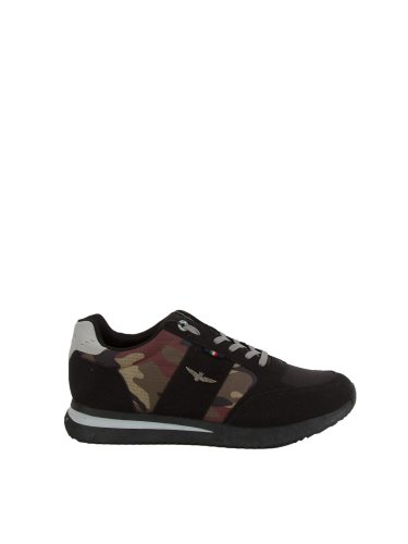 Мужские кроссовки AERONAUTICA MILITARE RUNNING NERO