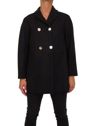 Жіноче пальто LIU JO CAPPOTTO TS.NAVETTA NERO