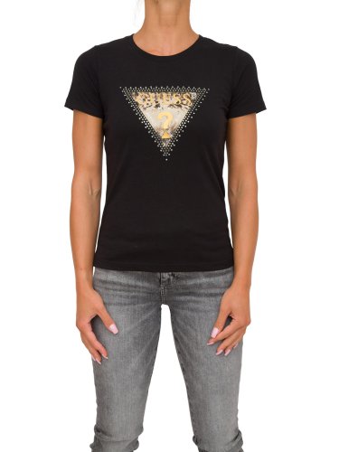 Женская футболка GUESS JEANS T-SHIRT NERO