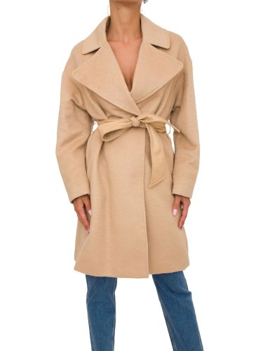 Женское пальто GUESS JEANS CAPPOTTO BEIGE