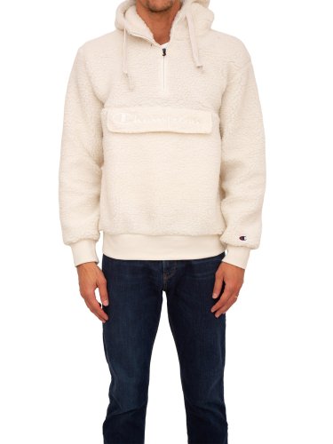 Чоловіча толстовка CHAMPION Hooded Half Zip Top BIANCO
