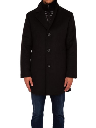 Мужское пальто GUESS JEANS CAPPOTTO NERO