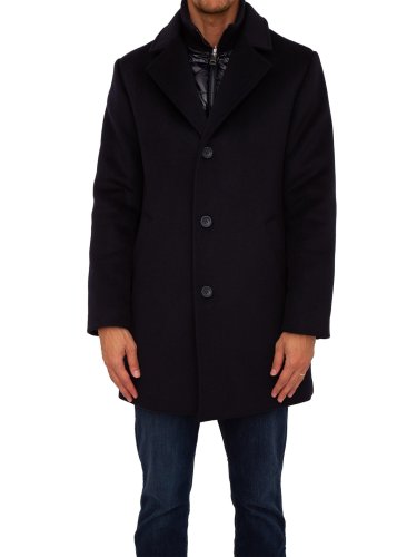 Мужское пальто GUESS JEANS CAPPOTTO BLU