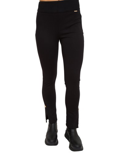 Женские повседневные брюки LIU JO PANT.SPLIT H.W. NERO