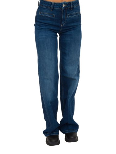 Женские джинсы LIU JO  ECS B.UP PARFAIT FLARE H.W. BLU DENIM