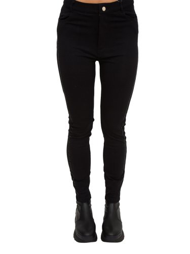 Женские повседневные брюки LIU JO ECS PANT.JERSEY NERO