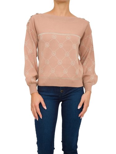 Женский свитер LIU JO MAGLIA CHIUSA M/L ROSA