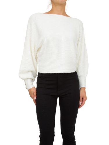 Женский свитер GUESS JEANS  MAGLIA BIANCO