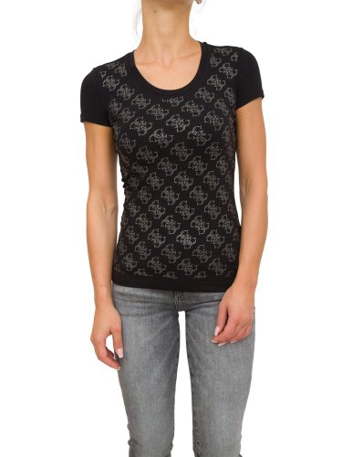 Жіноча футболка GUESS JEANS  T-SHIRT NERO