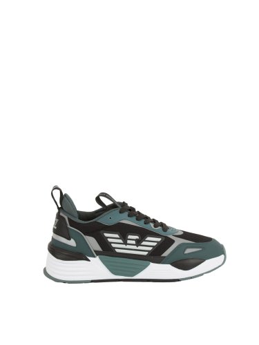 Мужские кроссовки EA7 EMPORIO ARMANI ACE RUNNER VERDE
