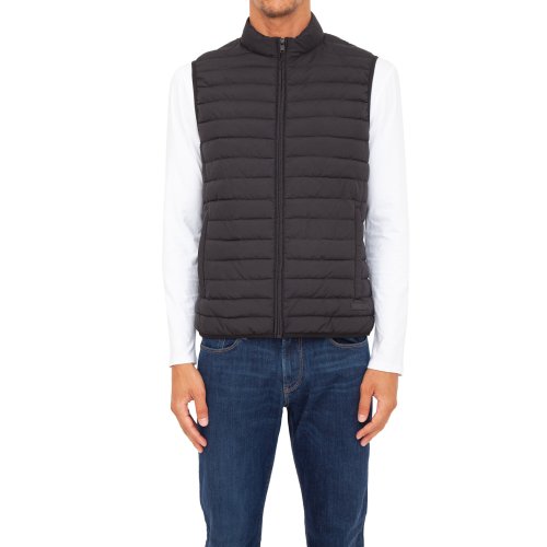 Мужской жилет TRUSSARDI VEST CRINKLE NERO