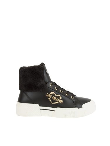 Женские сапоги и ботинки LOVE MOSCHINO SNEAKER NERO
