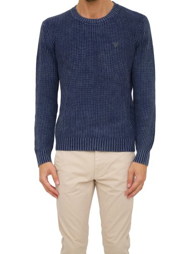 Мужской свитер  GUESS JEANS MAGLIA BLU