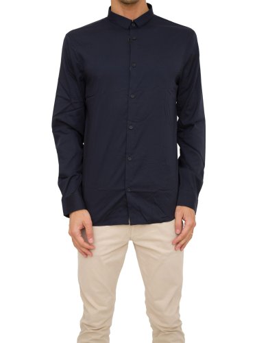 Мужская рубашка с длинным рукавом ARMANI EXCHANGE SHIRT BLU