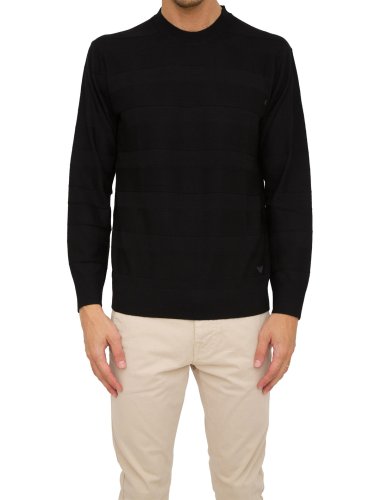 Чоловічий светр EMPORIO ARMANI 05 - KNITWEAR NERO