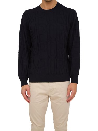 Чоловічий светр EMPORIO ARMANI 05 - KNITWEAR BLU