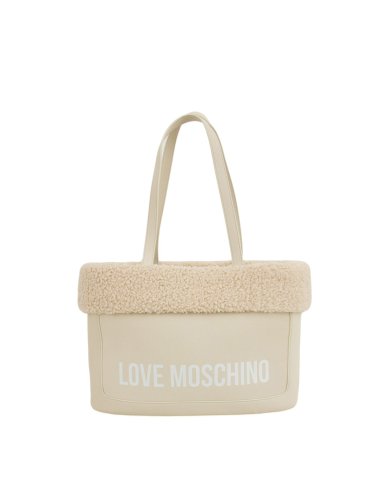 Женская сумка с ручками LOVE MOSCHINO BORSA AVORIO