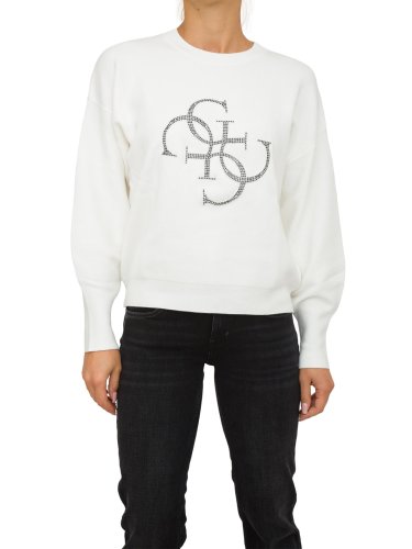 Жіночий светр GUESS JEANS MAGLIA BIANCO