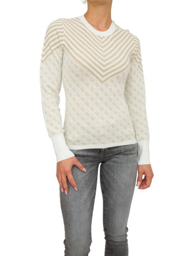 Жіночий светр GUESS JEANS MAGLIA BIANCO