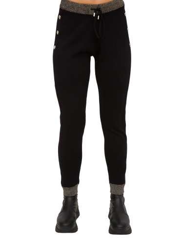 Женские повседневные брюки LIU JO PANTALONE MAGLIA NERO
