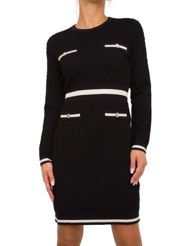 Женское платье LIU JO ECS ABITO MAGLIA M/L NERO
