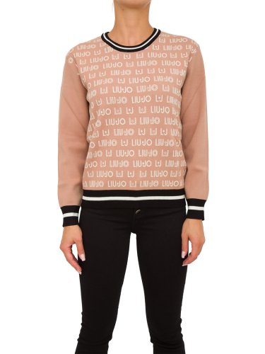 Женский свитер LIU JO MAGLIA CHIUSA M/L ROSA