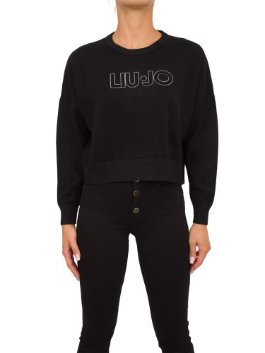 Женский свитер LIU JO  MAGLIA CHIUSA M/L NERO