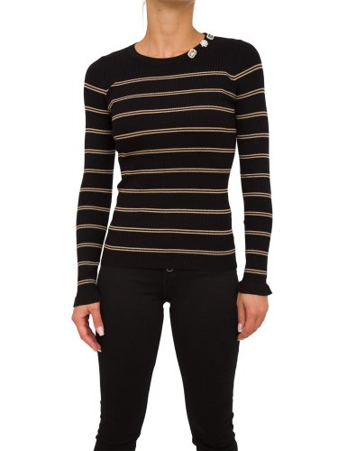 Женский свитер LIU JO  ECS MAGLIA CHIUSA M/L NERO