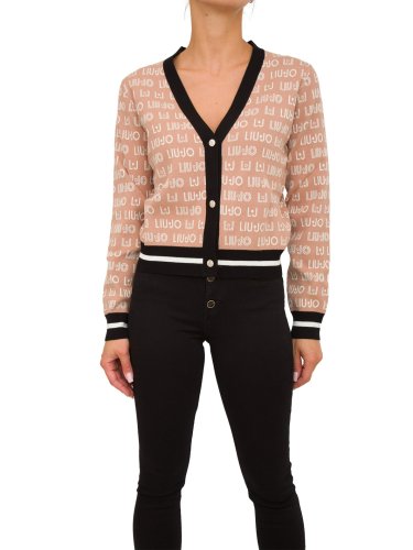 Женский кардиган LIU JO MAGLIA APERTA M/L ROSA