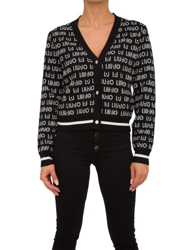 Жіночий кардиган LIU JO MAGLIA APERTA M/L NERO