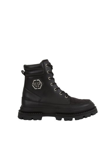 Чоловічі черевики PHILIPP PLEIN BOOTS MID FLAT NERO