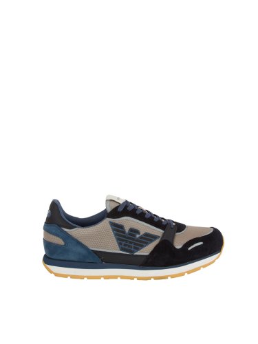 Мужские кроссовки EMPORIO ARMANI  08 - SHOES BLU